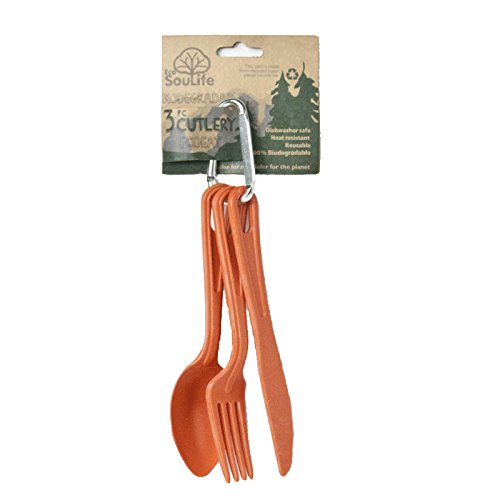 Algopix Similar Product 20 - EcoSouLife Ecoso life 3pc Cutlery