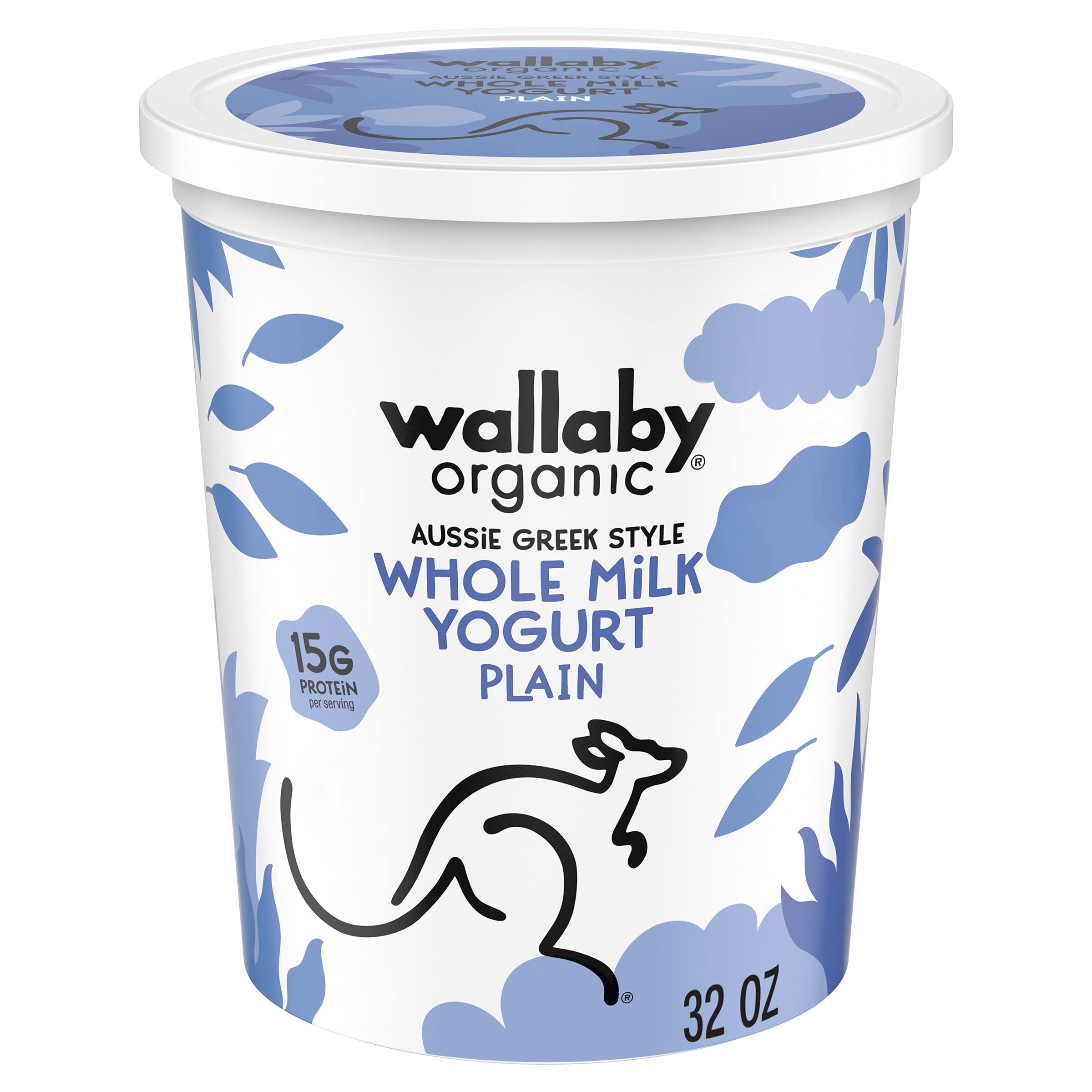 Algopix Similar Product 12 - Wallaby Organic Aussie Greek Whole Milk