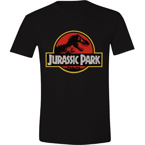 Algopix Similar Product 19 - Jurassic Park TShirt Classic Logo Size