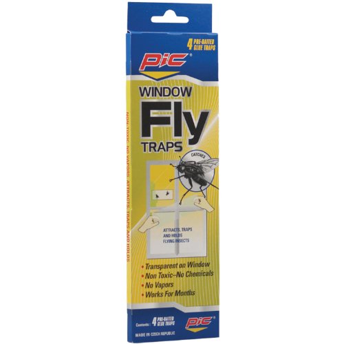 Algopix Similar Product 19 - PIC-Corp Window Fly Traps (12 Pack of 4)