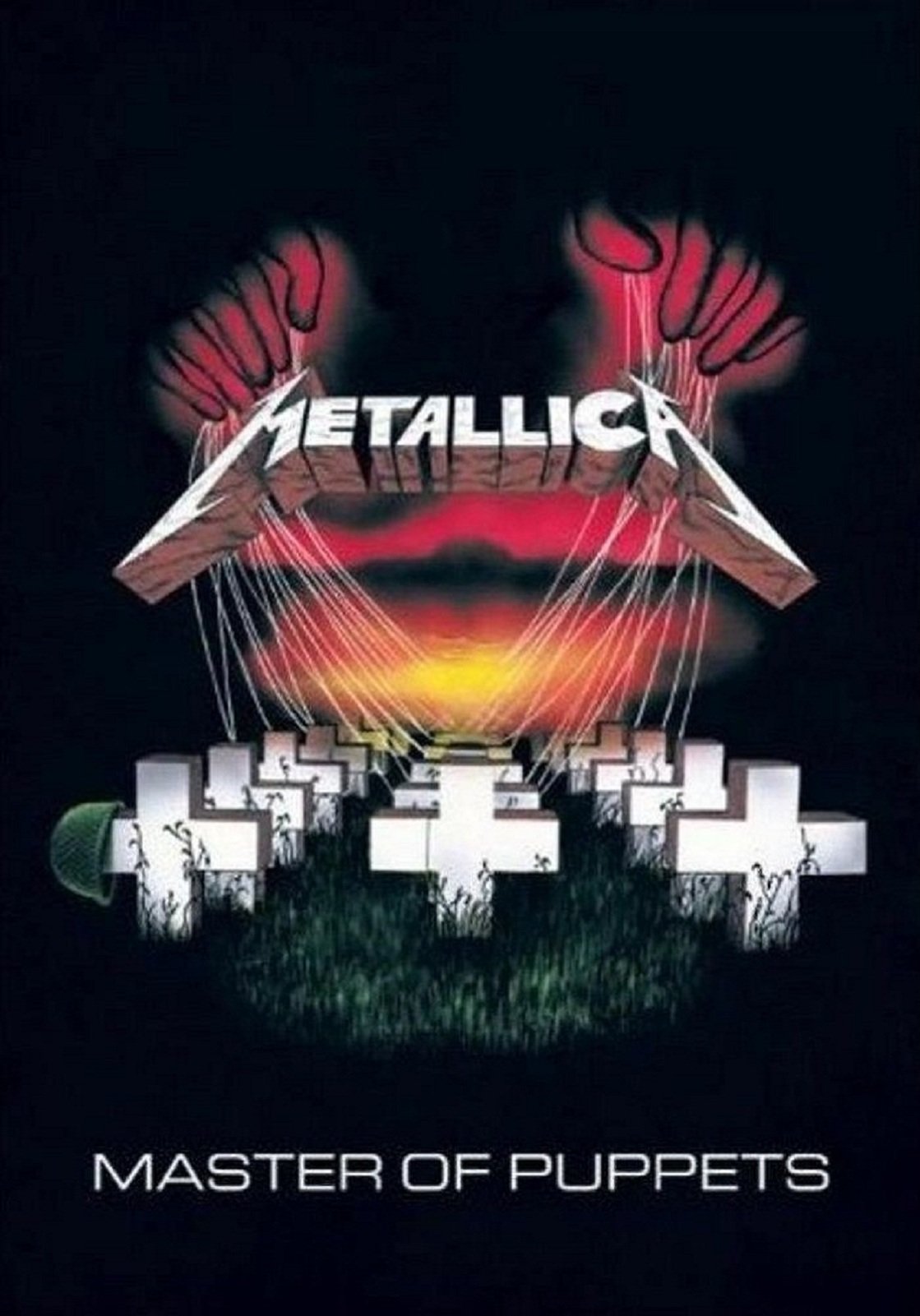 Algopix Similar Product 13 - Metallica Master of Puppets Textile