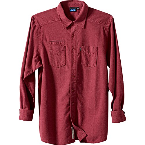 Algopix Similar Product 3 - KAVU Mens Langston Shirt Charcoal