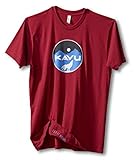 Algopix Similar Product 9 - KAVU Mens Lone Wolf Shirt Crimson