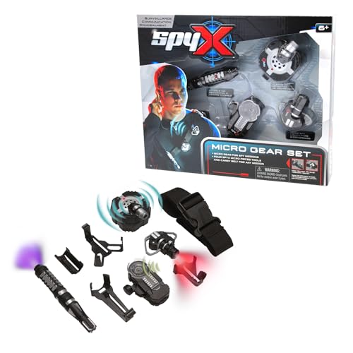 Algopix Similar Product 5 - SpyX  Micro Gear Set  4 Real Spy Toys