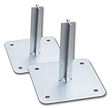 Algopix Similar Product 13 - BurgWchter 15032 Mounting Base Plain