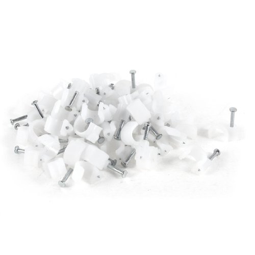 Algopix Similar Product 14 - uxcell 65 Pcs Plastic Wall Insert 7mm