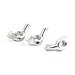Algopix Similar Product 9 - uxcell 3Pcs M10 Silver Tone Zinc Plated