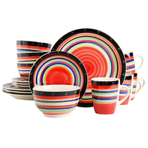 Algopix Similar Product 9 - Gibson Home Casa Stella 16Piece