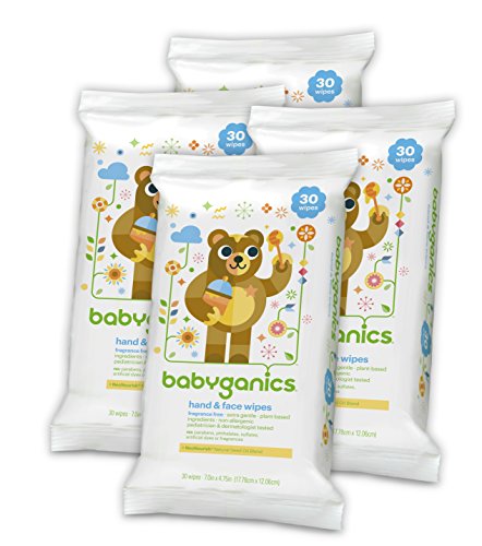 Algopix Similar Product 7 - Babyganics Hand  Face Wipes Fragrance