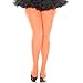 Algopix Similar Product 17 - Opaque Neon Tights Queen Neon Orange