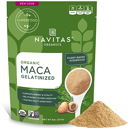 Algopix Similar Product 19 - Navitas Organics Maca Gelatinized
