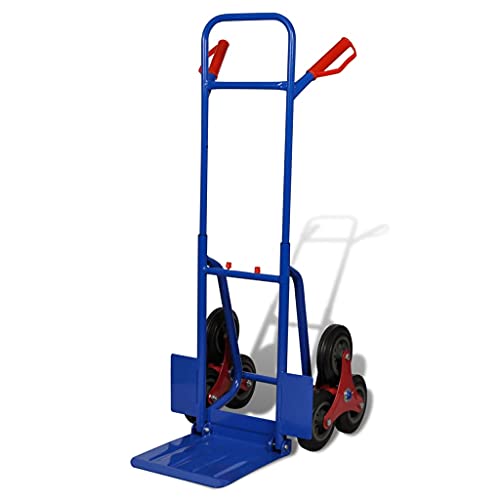 Algopix Similar Product 3 - vidaXL Folding 6 Wheel Dolly Cart Hand