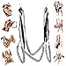 Algopix Similar Product 3 - Romi Silver Leopard Sex Swing 360