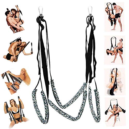 Algopix Similar Product 7 - Romi Silver Leopard Sex Swing 360