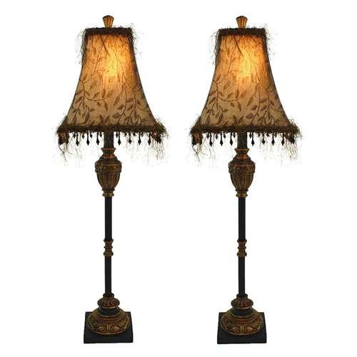 Algopix Similar Product 20 - Aspire Emelia Buffet Lamp Set of 2