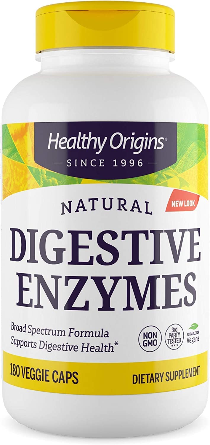 Algopix Similar Product 15 - Healthy Origins Digestive Enzymes NEC