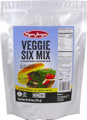 Algopix Similar Product 11 - Vegan Burger 18 Serving Bag Veggie
