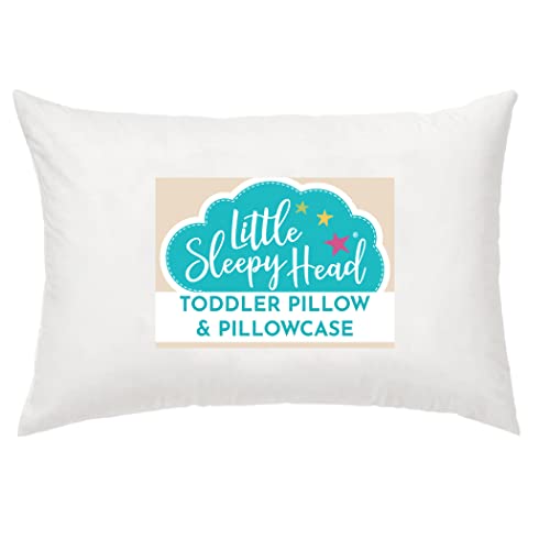 Algopix Similar Product 4 - Little Sleepy Head Toddler Pillow with