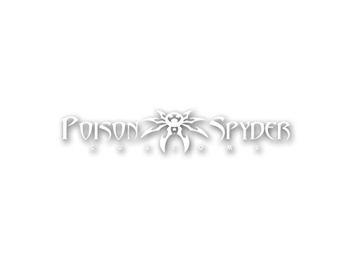 Algopix Similar Product 9 - Poison Spyder Logo Decal Medium  12 X