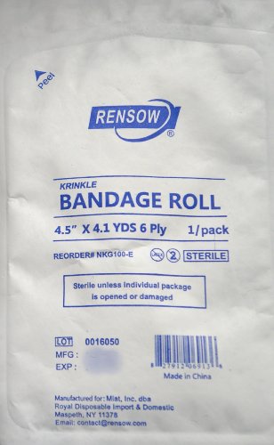 Algopix Similar Product 2 - Rensow Sterile Crinkle Type Bandage