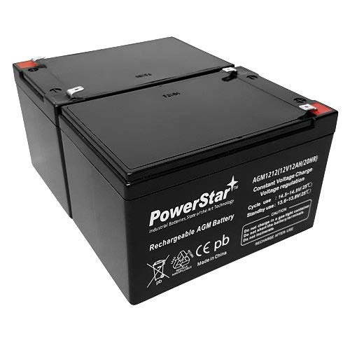 Algopix Similar Product 16 - 2 Pack  12V 12Ah F2 NEW BATTERY for