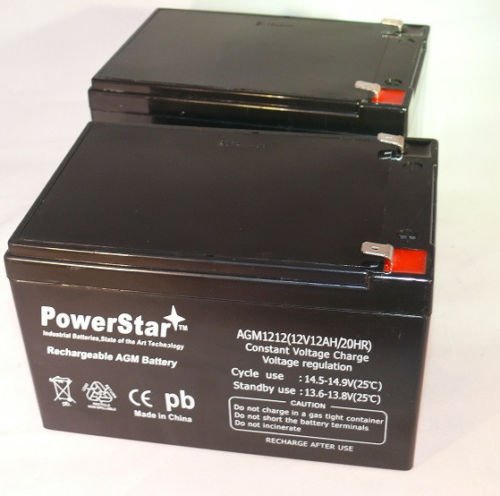 Algopix Similar Product 4 - 2 X New 12 Volt 12AH Sealed Lead Acid