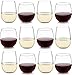 Algopix Similar Product 7 - Libbey Stemless Wine Glasses Set of 12