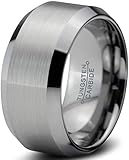 Algopix Similar Product 15 - Tungsten CJ202 10mm Unisex Wedding
