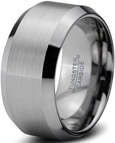 Algopix Similar Product 16 - Tungsten CJ202 10mm Unisex Wedding