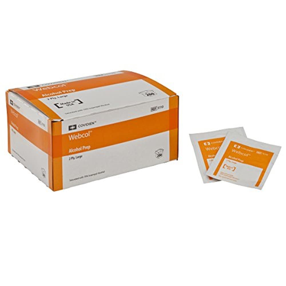 Algopix Similar Product 12 - Covidien 5110 Webcol Alcohol Prep