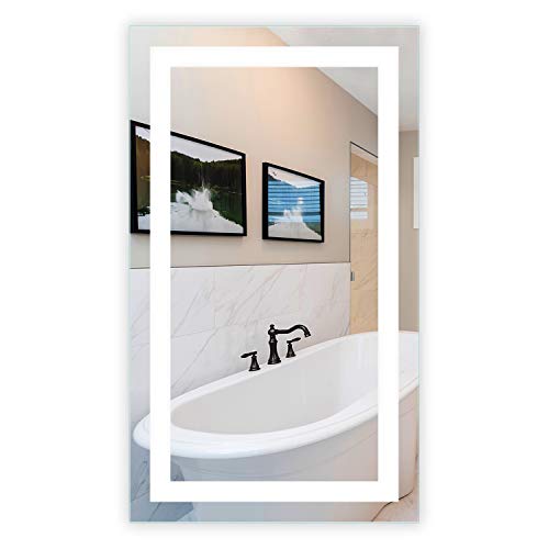 Algopix Similar Product 20 - Mirrors  Marble LED FrontLighted