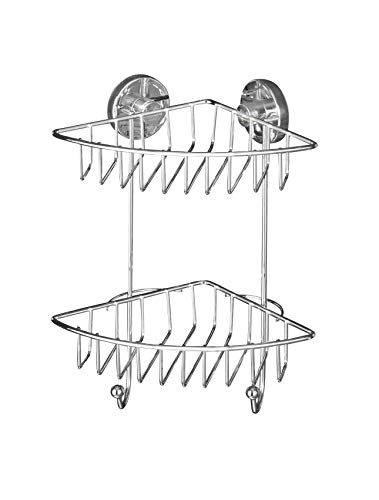 Algopix Similar Product 8 - WENKO VacuumLoc 2Tier Corner Rack
