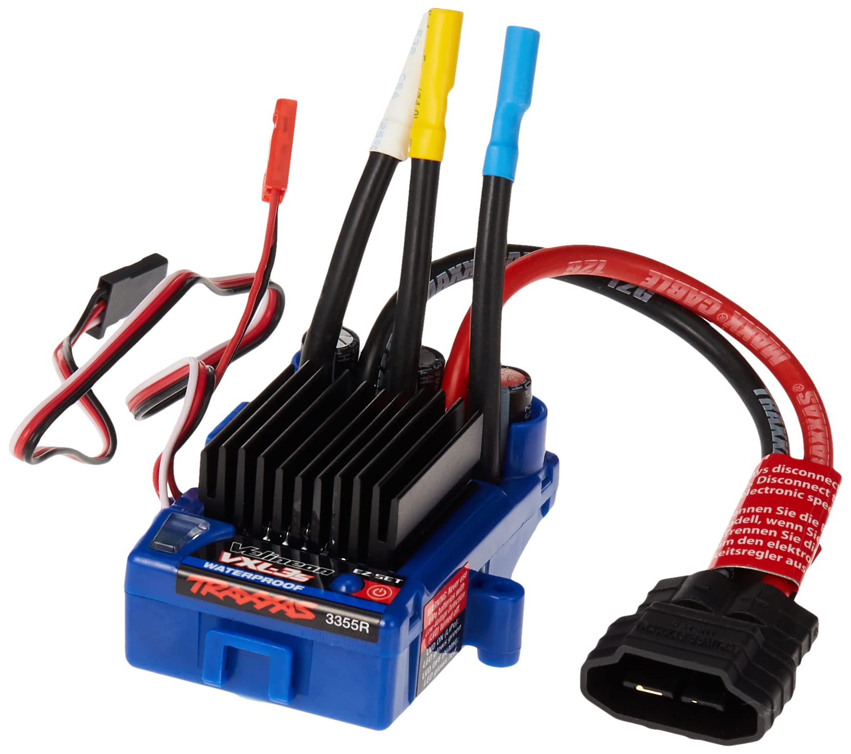 Algopix Similar Product 1 - Traxxas 3355R Waterproof Brushless