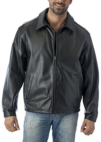 Algopix Similar Product 14 - REED Mens Casual Leather Jacket Union