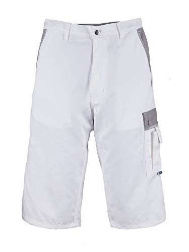 Algopix Similar Product 19 - TMG Work Shorts for Men White Mens