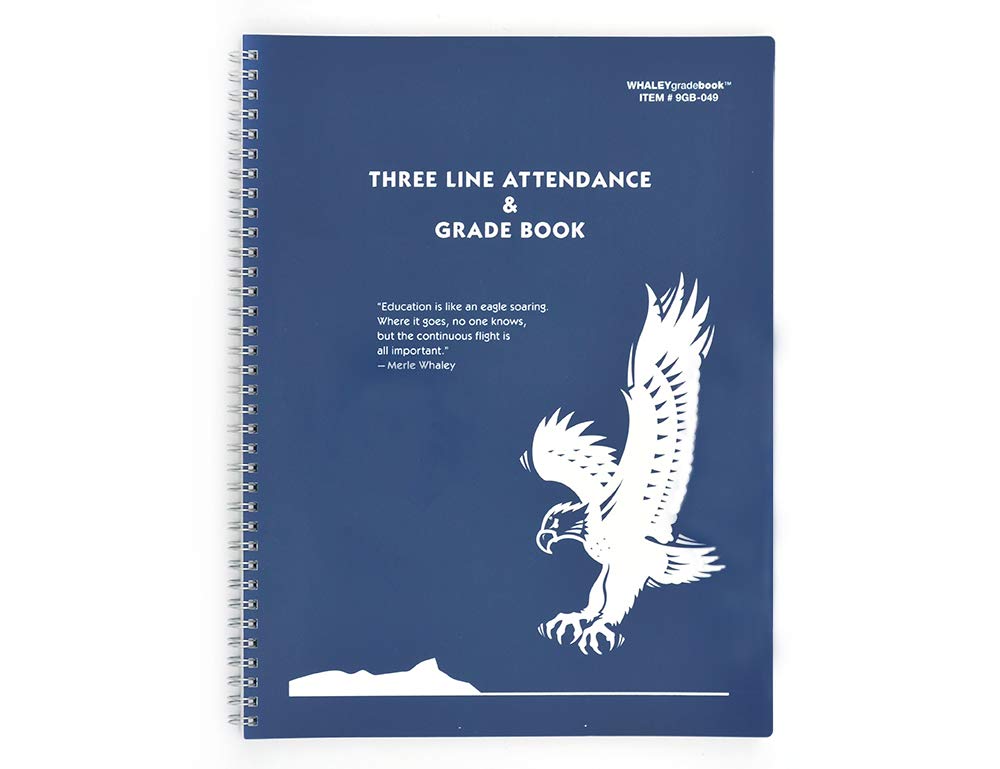 Algopix Similar Product 2 - Whaley Gradebook 9 x 12 inches 3Line