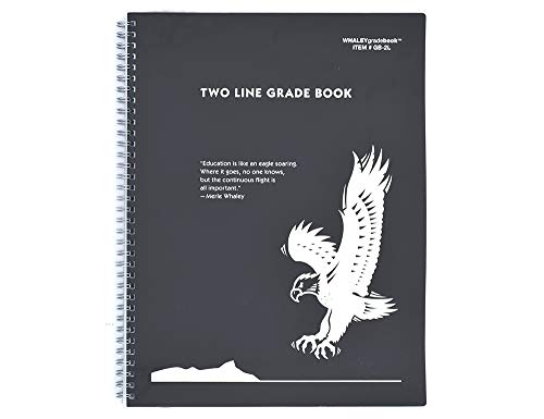 Algopix Similar Product 3 - Whaley Gradebook 9 x 12 inches 2Line