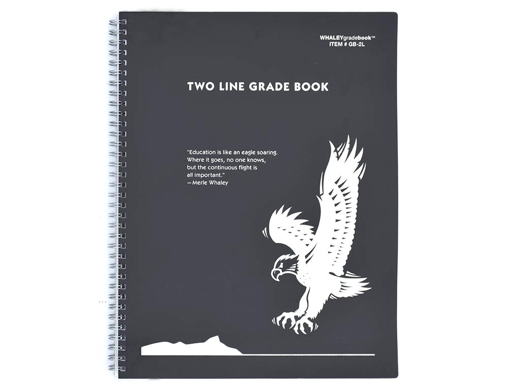 Algopix Similar Product 20 - Whaley Gradebook 9 x 12 inches 2Line