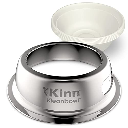 Algopix Similar Product 15 - Kinn Kleanbowl Pet Bowl Stainless Steel