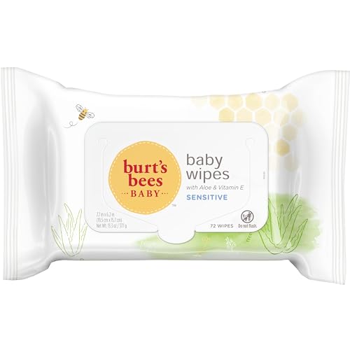 Algopix Similar Product 5 - Burts Bees Baby Wipes Unscented