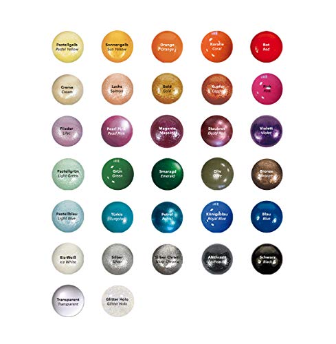 Algopix Similar Product 13 - Viva Decor Pearl Pen, 25ml, Emerald