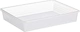 Algopix Similar Product 11 - Rotho A4 Linus Basket, Transparent