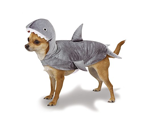Algopix Similar Product 13 - Casual Canine Gray Shark Costume for