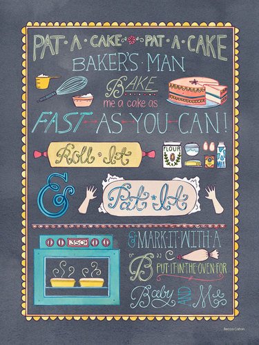 Algopix Similar Product 10 - Oopsy Daisy Canvas Wall Art Pat a Cake
