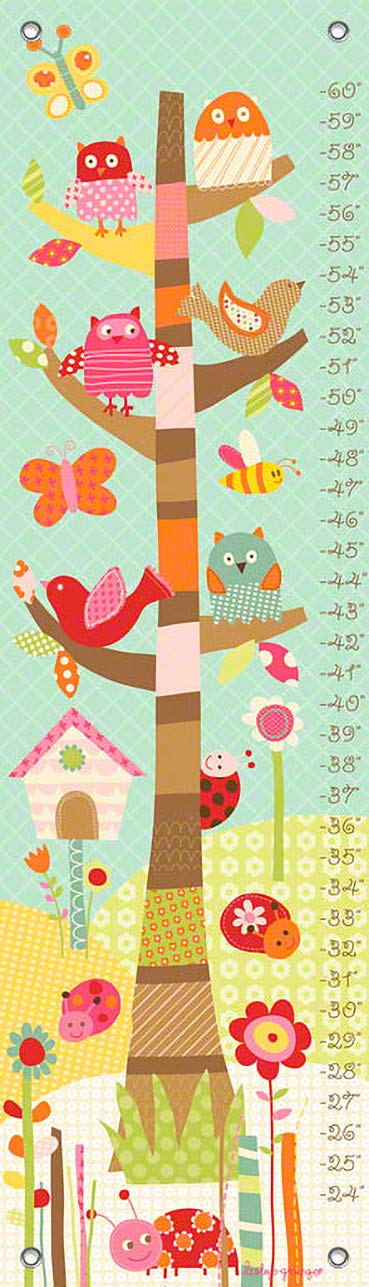 Algopix Similar Product 10 - Oopsy Daisy Growth Charts Pretty Tree