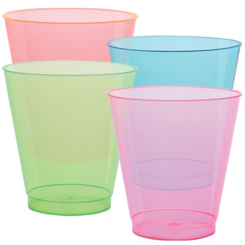 Algopix Similar Product 13 - Party Dimensions Neon Mix Tumbler10 oz