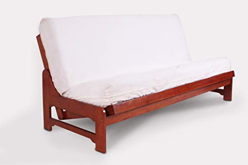 Algopix Similar Product 20 - DONCO Monet Futon in Dark Cherry Finish