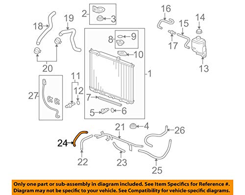 Algopix Similar Product 9 - Genuine Honda 25212RYE006 Hose