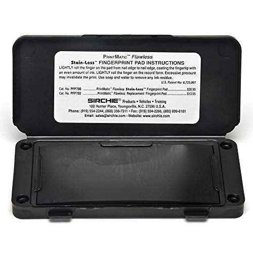 Algopix Similar Product 5 - Sirchie PFP700 PrintMatic Flawless Ink