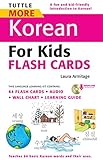 Algopix Similar Product 6 - Tuttle More Korean for Kids Flash Cards